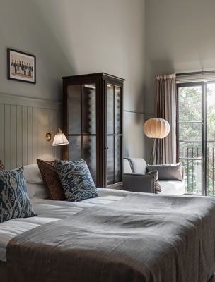 Rymligt hotellrum