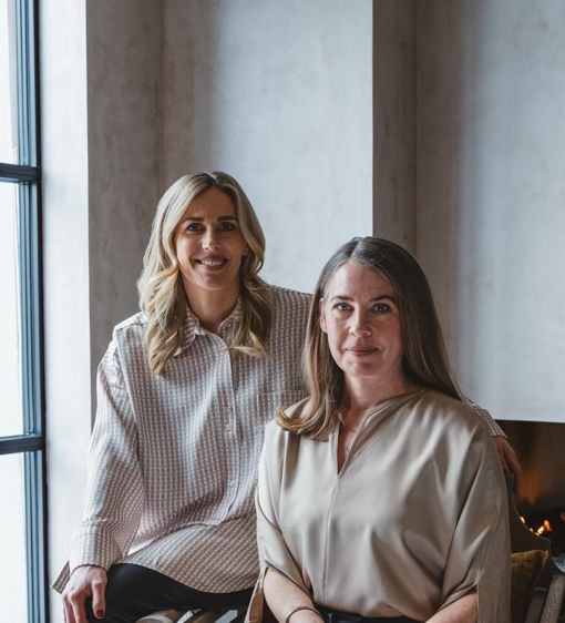 Ägare och VD Madeleine Brehmer och ägare och styrelseordförande Caroline Cederblad